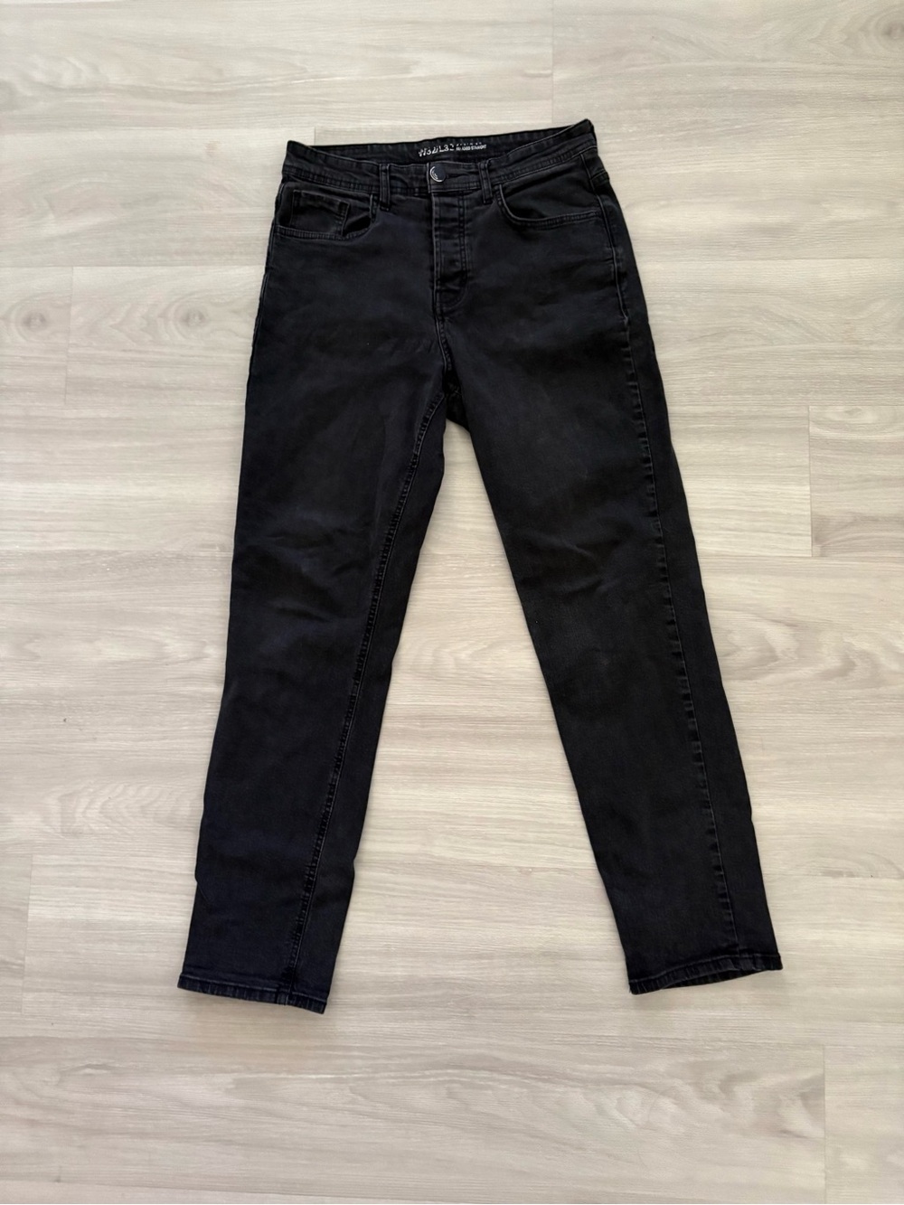 Denim CO. Dark Wash Jeans  Relaxed Slim Straight    W32 L32 Men